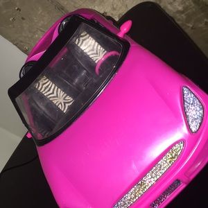 Barbie doll car